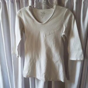 Mod bod women t-shirt white size S